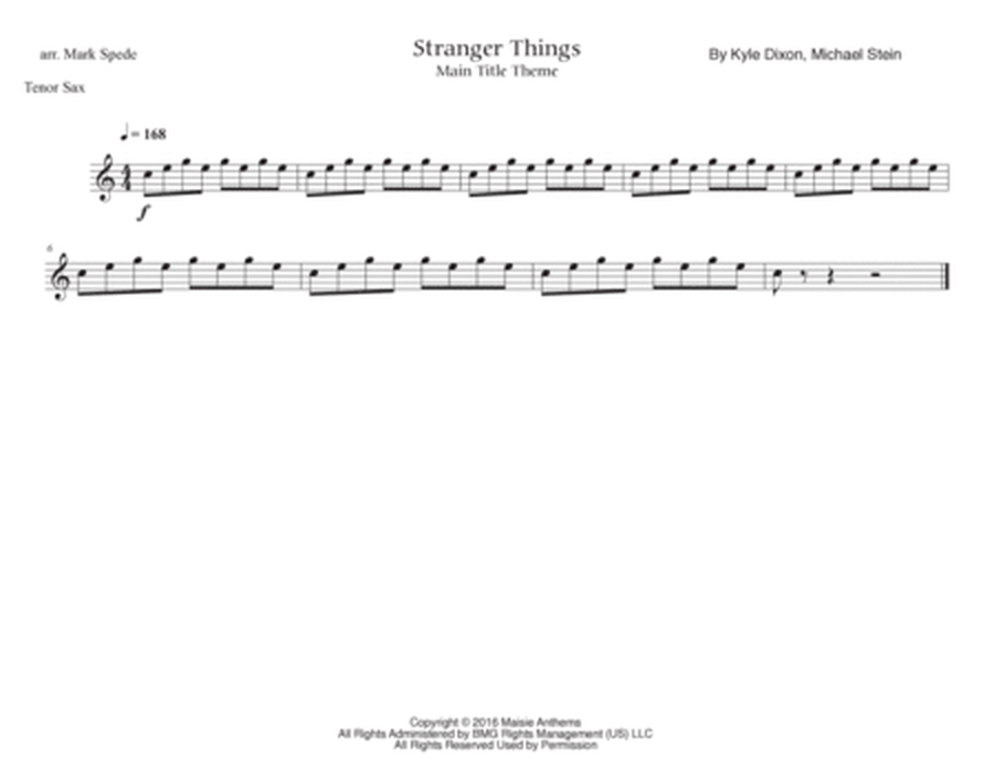 Stranger Things Main Title Theme image number null