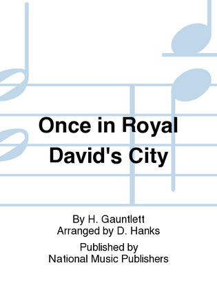 Book cover for Once in Royal David's City