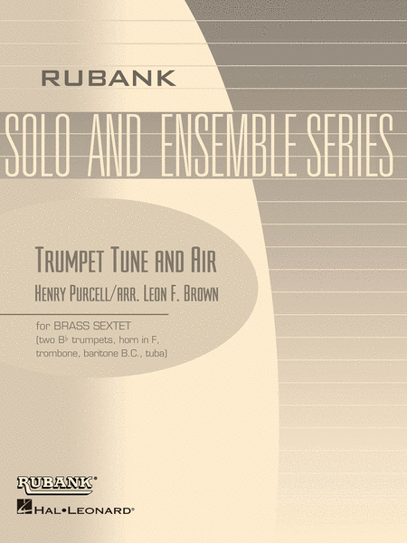 Trumpet Tune and Air - Brass Sextets With Score