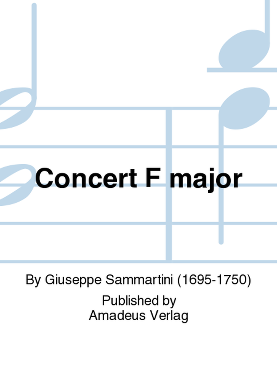 Concert F major