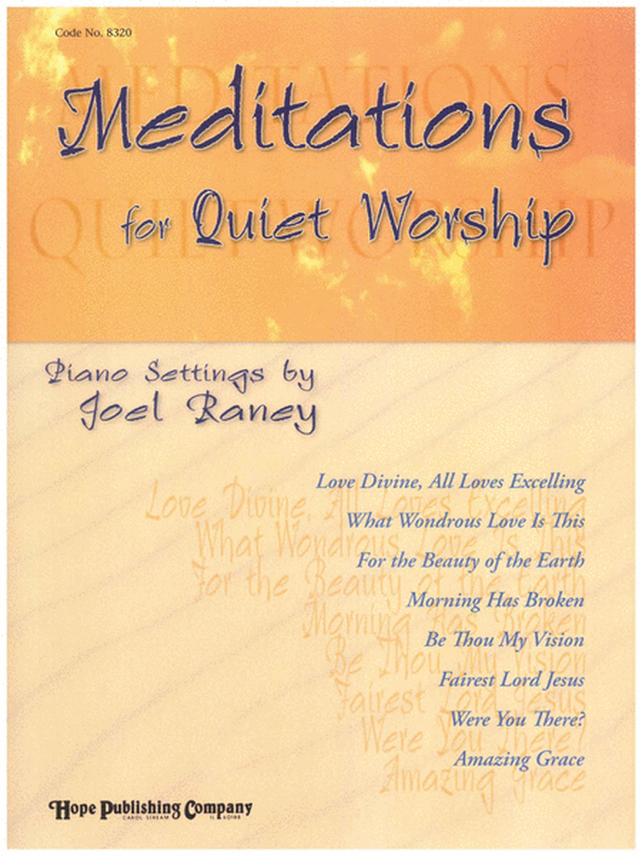 Meditations for Quiet Worship