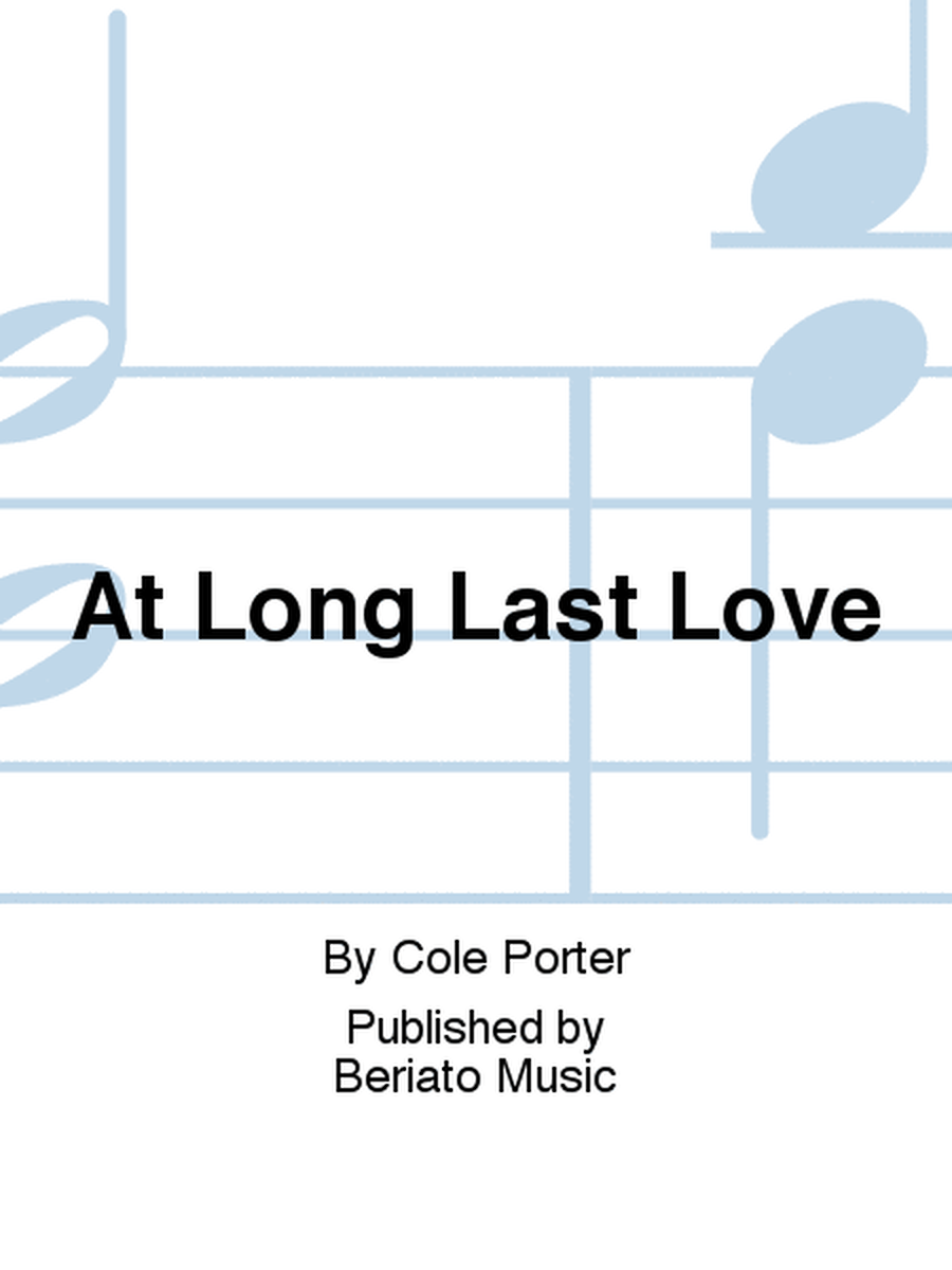 At Long Last Love