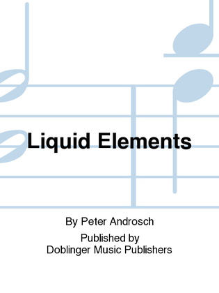 Book cover for Liquid Elements
