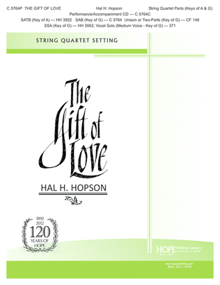 Book cover for The Gift of Love