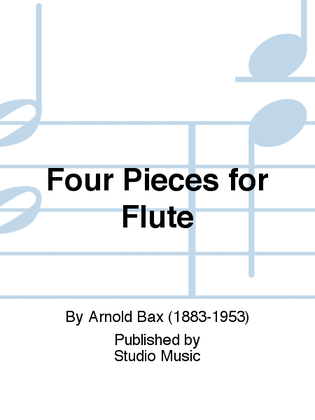 Book cover for 4 Pieces for Flute