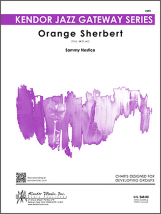 Book cover for Orange Sherbert (Full Score)