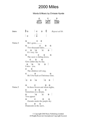 Book cover for 2000 Miles