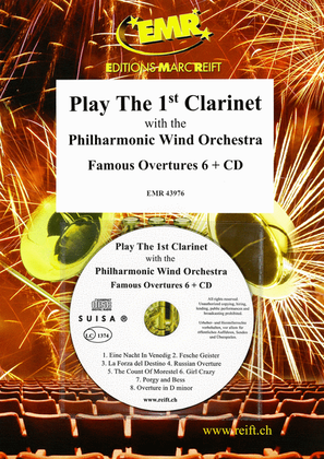 Book cover for Play The 1st Clarinet With The Philharmonic Wind Orchestra