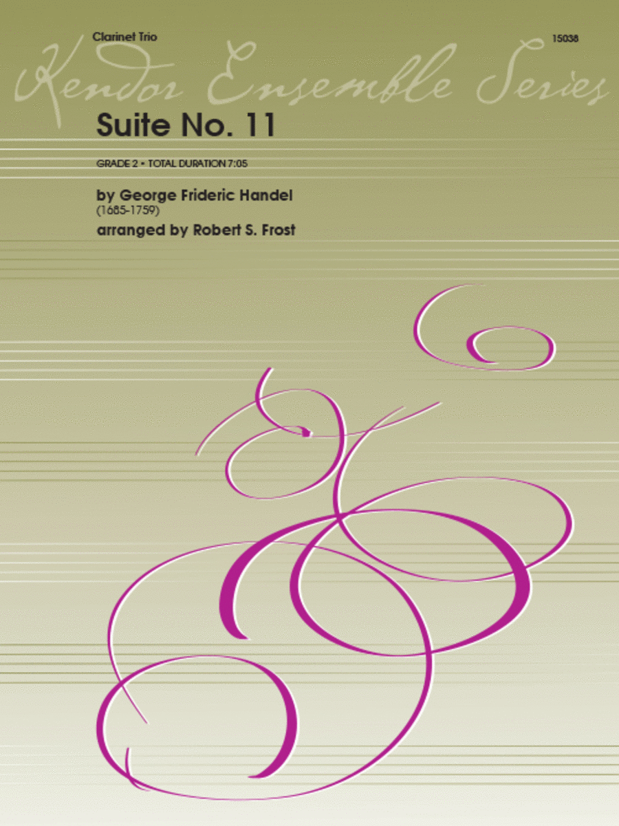 George Frideric Handel : Suite No. 11