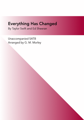 Book cover for Everything Has Changed