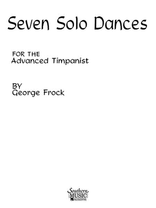 Book cover for Seven Solo Dances for the Advanced Timpanist