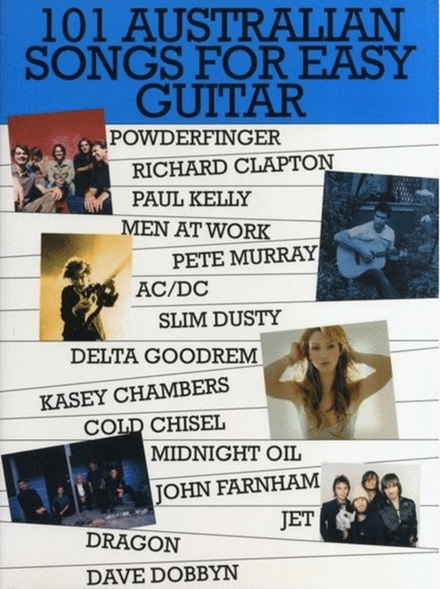 101 Australian Songs For Easy Guitar Vol 1