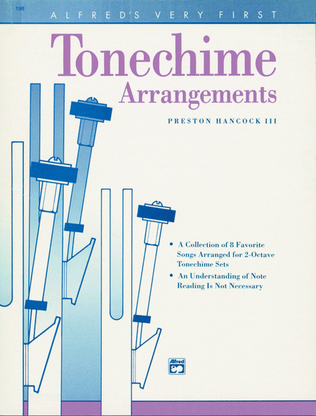 Book cover for Alfred's Very First Tonechime Arrangements