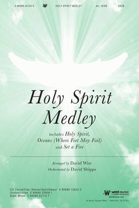 Book cover for Holy Spirit Medley - CD ChoralTrax