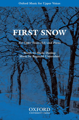 Book cover for First snow