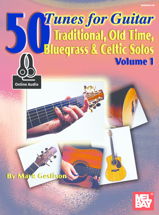 Book cover for 50 Tunes for Guitar, Volume 1