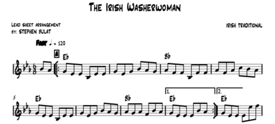 The Irish Washerwoman - Lead sheet (key of Eb) image number null