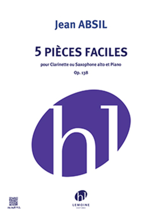 Book cover for Pieces faciles Op. 138 (5)