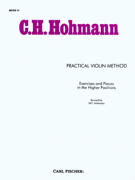 Practical Violin Method-Bk. IV