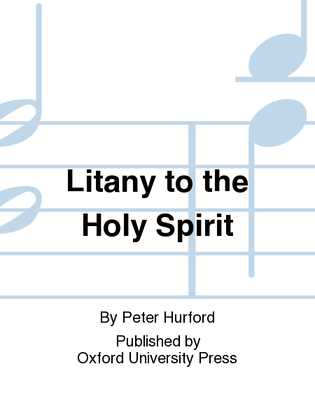 Book cover for Litany to the Holy Spirit