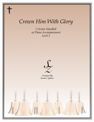 Book cover for Crown Him With Glory (2 octave handbell & piano accompaniment)