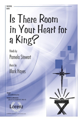 Book cover for Is There Room in Your Heart for a King?