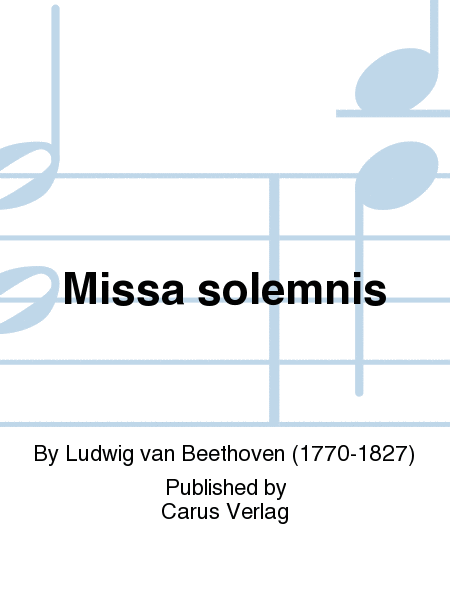 Missa solemnis