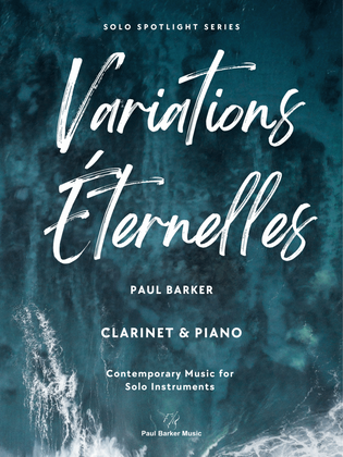 Book cover for Variations Eternelles (Clarinet & Piano)
