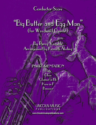 Book cover for Big Butter and Egg Man (for Woodwind Quintet)