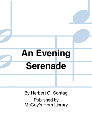 Book cover for An Evening Serenade