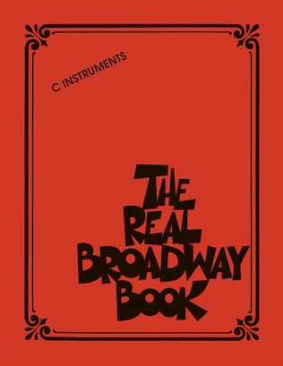 Book cover for The Real Broadway Book