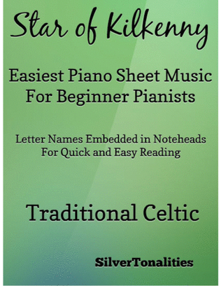 Book cover for Star of Kilkenny Easiest Piano Sheet Music