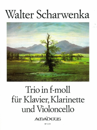 Book cover for Trio F minor op. 26