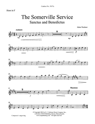 Book cover for The Somerville Service (Downloadable Instrumental Parts)
