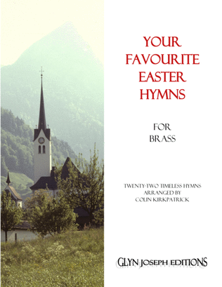 Book cover for Your Favorite Easter Hymns for Brass