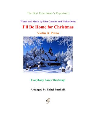 Book cover for I'll Be Home For Christmas