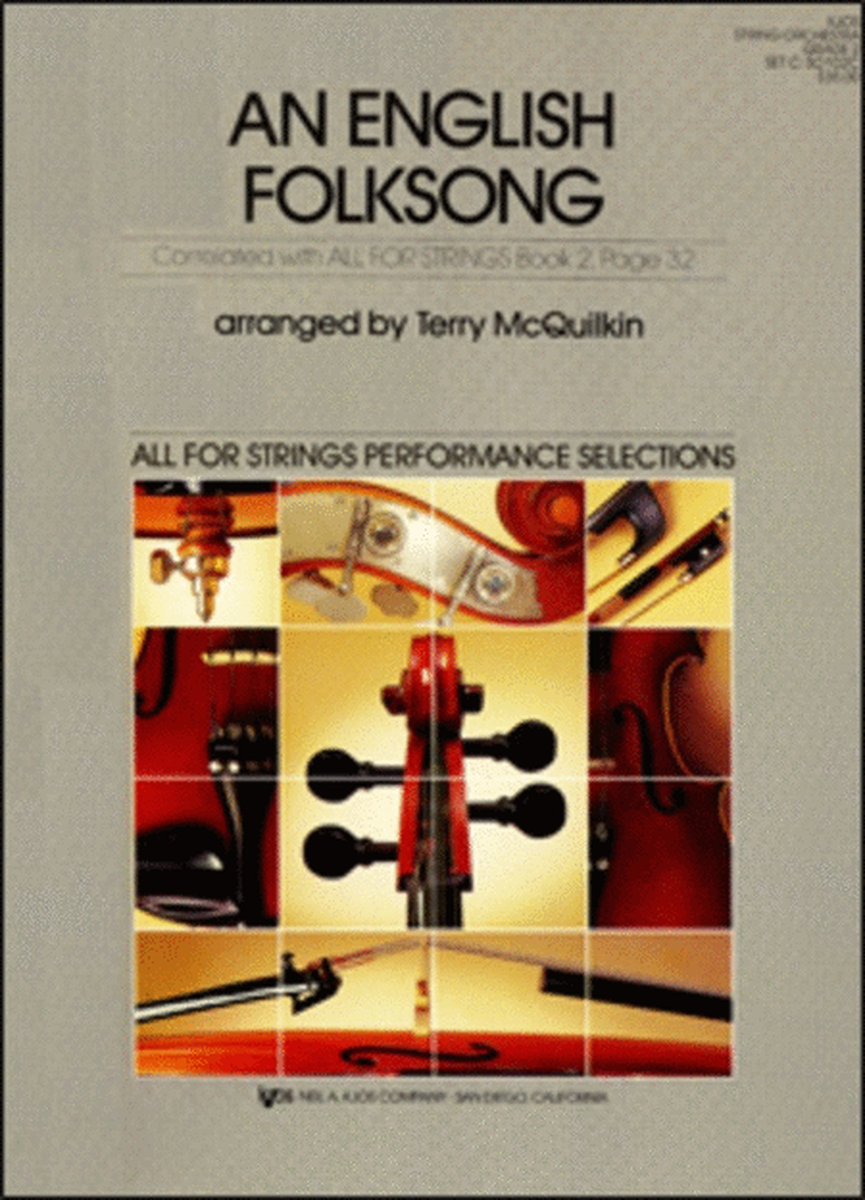 English Folksong String Orch Arr Mcquilkin