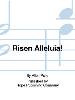 Book cover for Risen Alleluia!