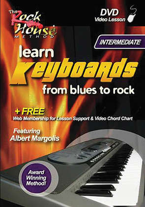 Book cover for Albert Margolis - Learn Keyboards from Blues to Rock