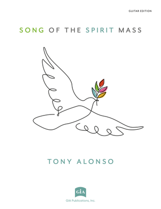 Book cover for Song of the Spirit Mass - Guitar edition