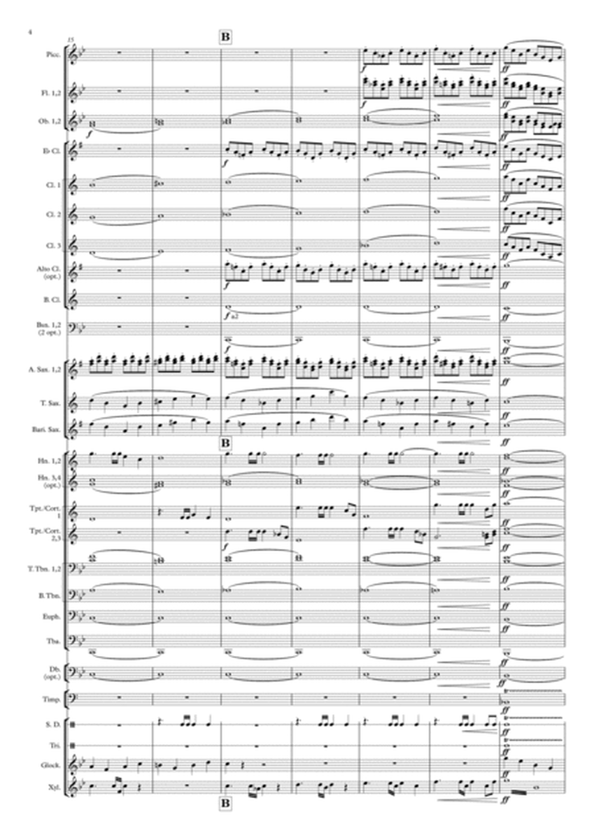London Landscapes (for wind orchestra / concert band) - score and parts image number null