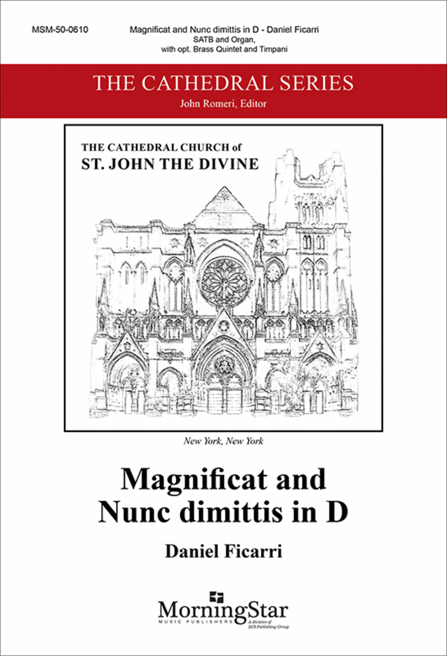 Magnificat and Nunc dimittis in D (Choral Score)