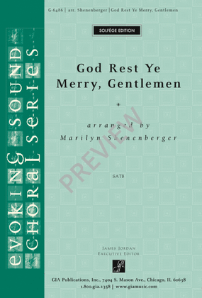 Book cover for God Rest Ye Merry, Gentlemen