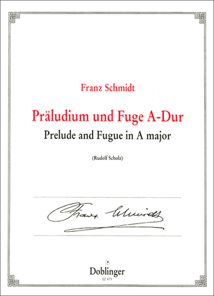 Book cover for Praludium und Fuge in A-Dur