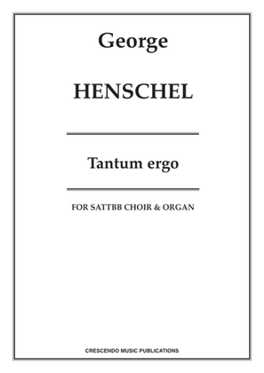 Book cover for Tantum ergo, Op.