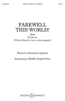 Book cover for Farewell This World!