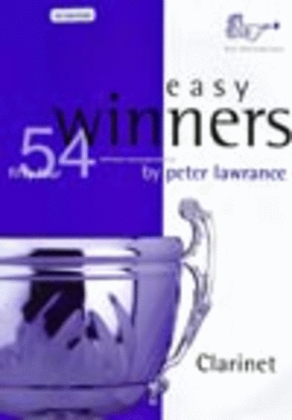 Book cover for Easy Winners (Clarinet)