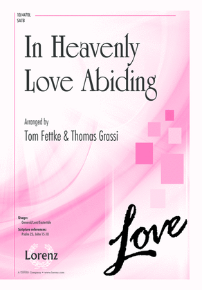 Book cover for In Heavenly Love Abiding