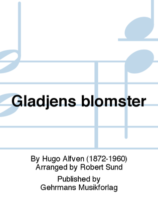 Book cover for Gladjens blomster