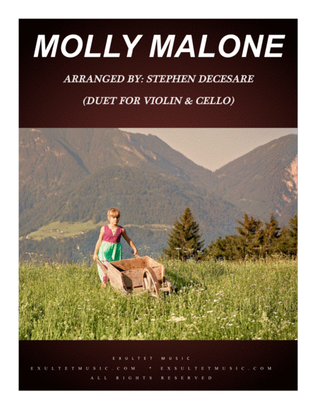 Book cover for Molly Malone (Duet for Violin and Cello)